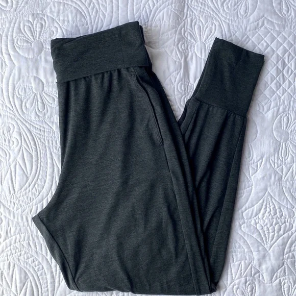 aerie Joggers w/Pockets & Fold Down Waist Sz XS - Picture 5 of 5